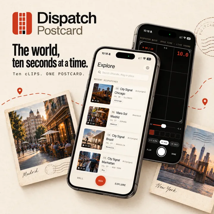 Dispatch Postcard showcase capture 1
