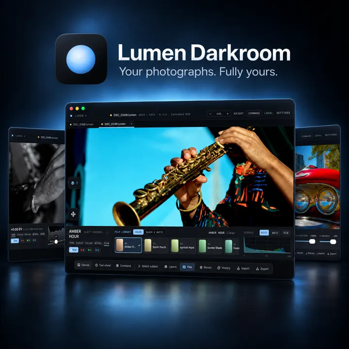 Lumen Darkroom showcase capture 4