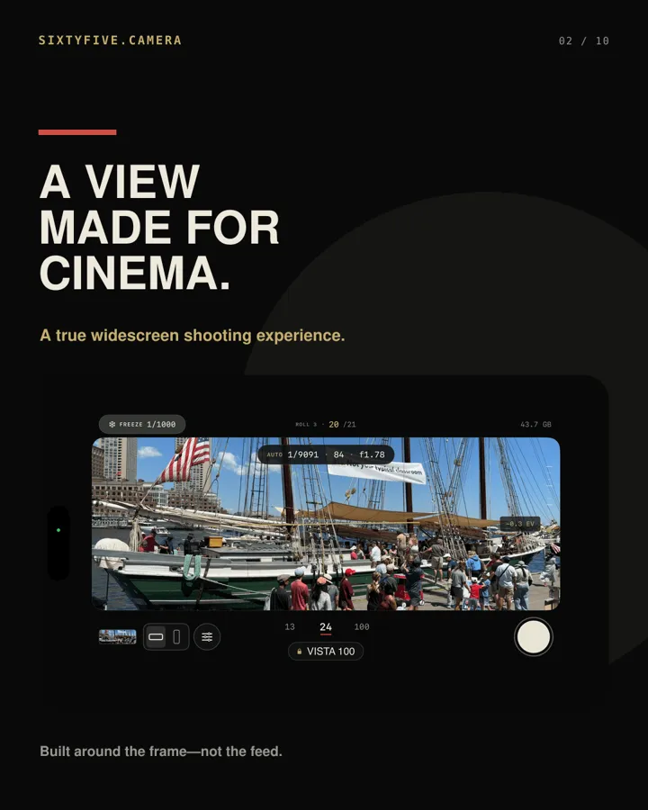 SixtyFive Camera showcase capture 2
