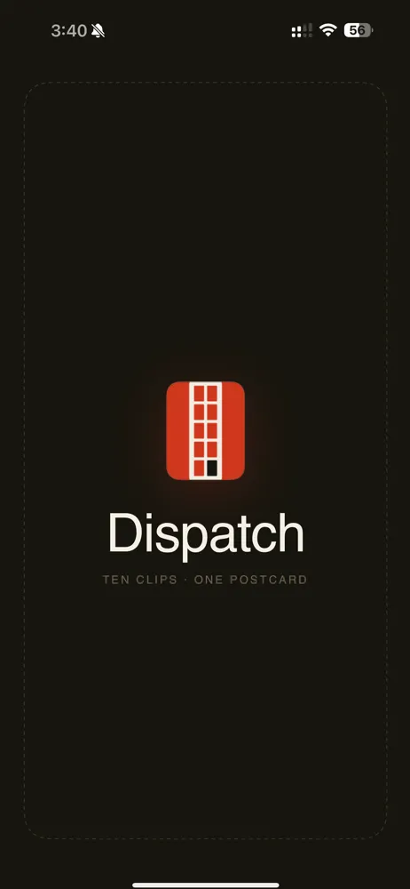 Dispatch Postcard showcase capture 6
