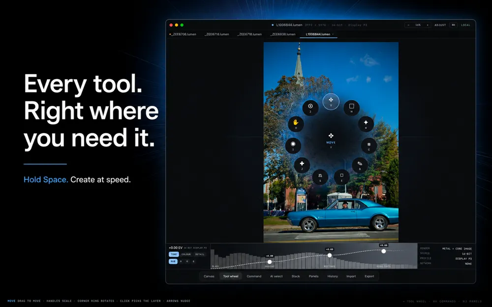 Lumen Darkroom showcase capture 6