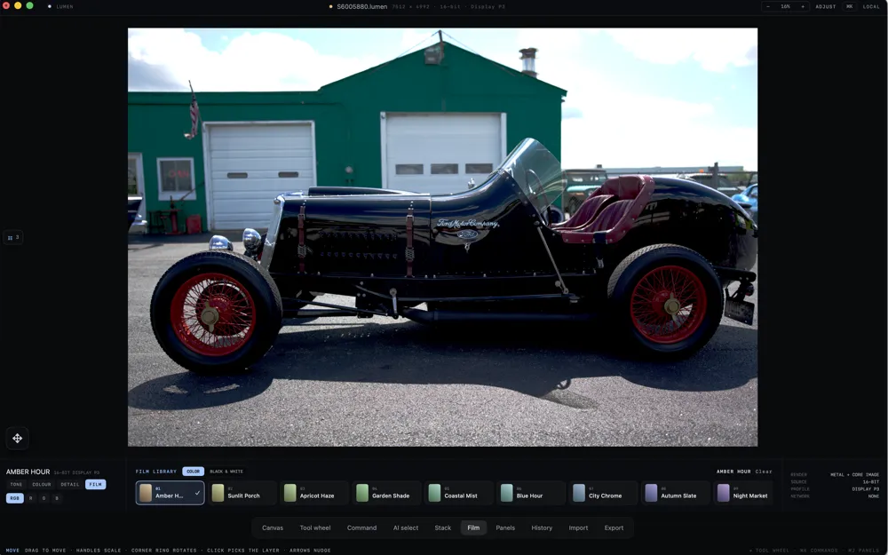 Lumen Darkroom showcase capture 9